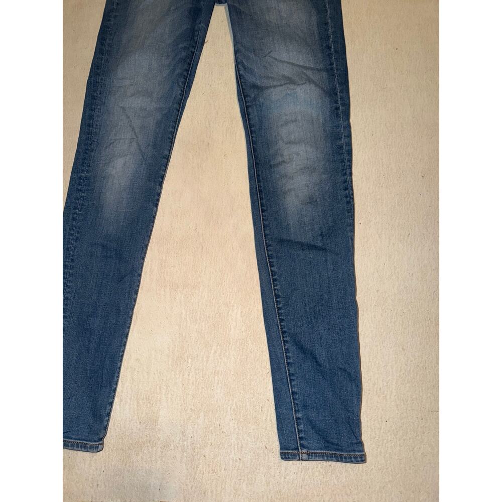 American Eagle super stretch women’s super high rise blue jean jegging - Picture 16 of 16